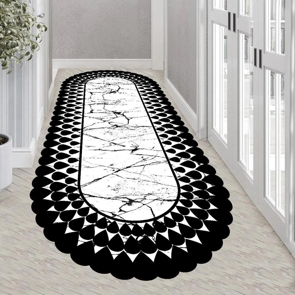 Декоративный узор для дома EPeddler, моющаяся нескользящая точечная основа, цифровая печать нового поколения для гостиной, кухни, ковра для прихожей и напольного коврика