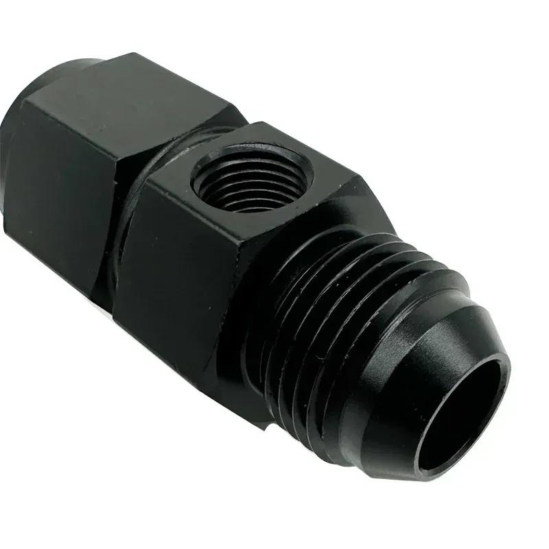 2 шт. AN4 AN6 AN8 AN10 AN12 1/8 NPT AN Поворотный Соединитель-Адаптер Бокового Порта для Датчика Масла, Резьбовой Фитинг 'Мама' на 'Папу'