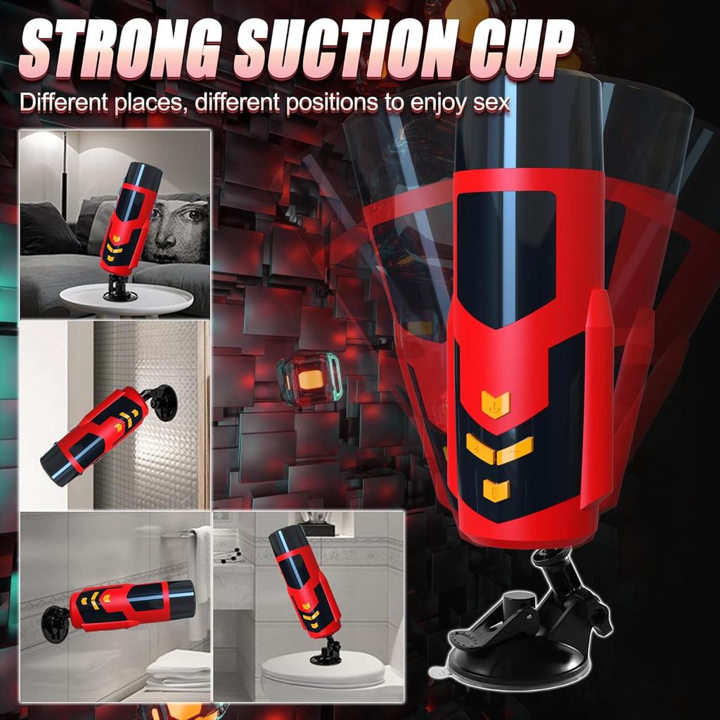 Hercules Adult Electric Masturbator for Men, Rotating and Telescoping Massager, Fully Automatic New Model