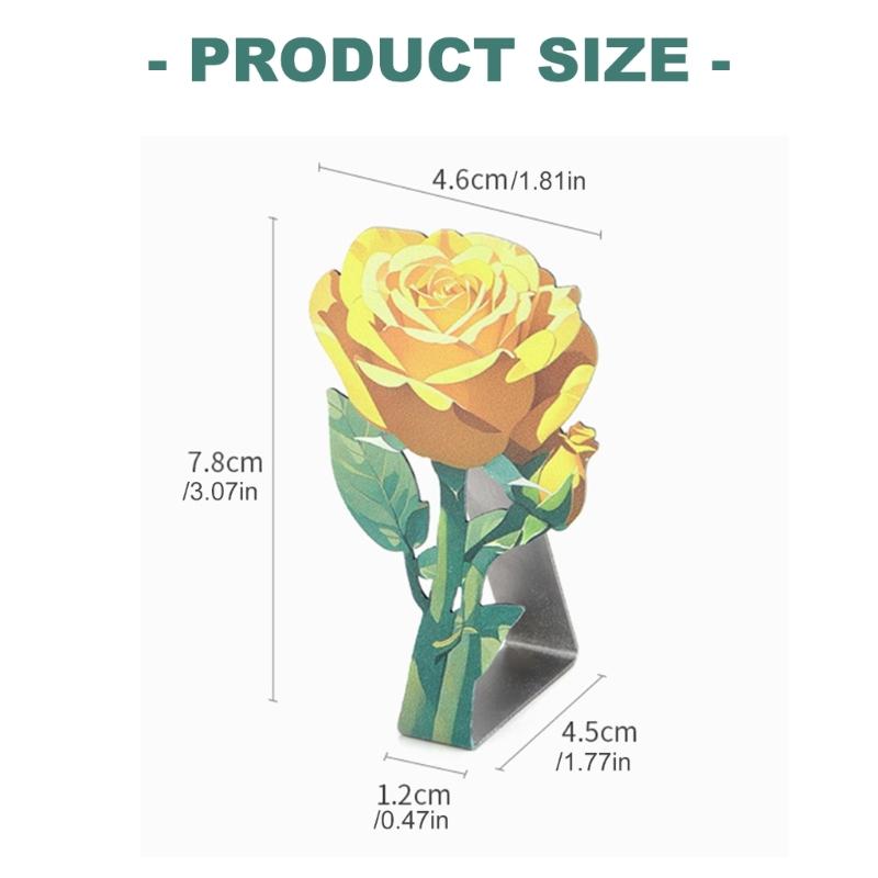 Металлические зажимы для скатерти с элегантным узором розы, домашние обеденные аксессуары, нержавеющие фиксаторы для скатерти