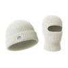 Warm Knitted Ski Mask 2 in 1 Cycling Earmuffs Cap Fashion Winter Balaclava Hat  for Men Women