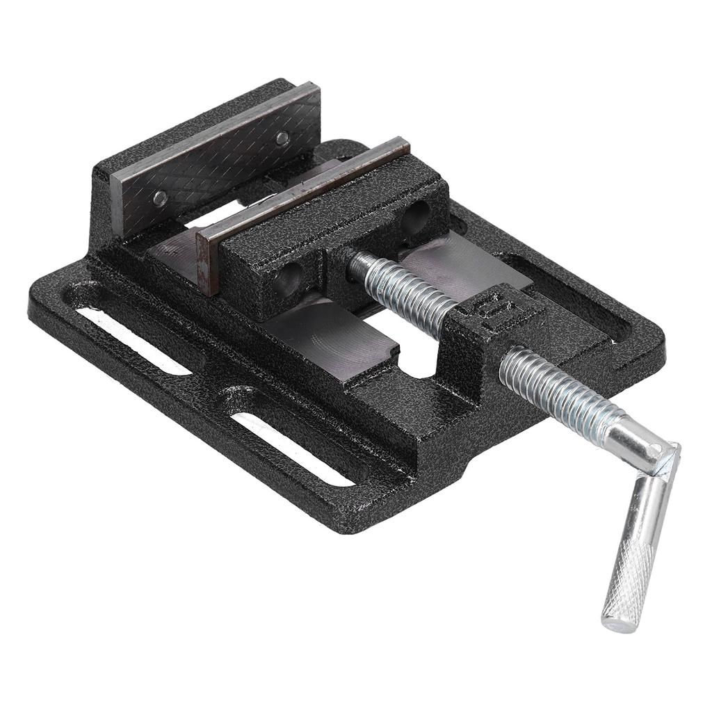 Flat Drill Press Vise American Style Accurate Mini Bench Vise for Home Mechanical Maintenance