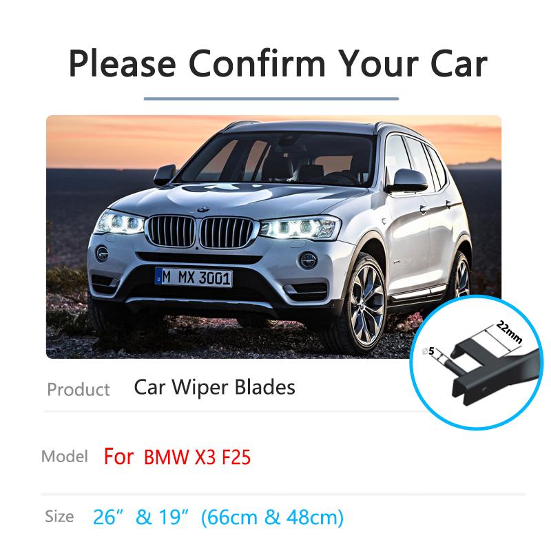 Автомобильный передний дворник для BMW X3 F25 2011 2012 2013 2014 2015 2016 2017 M Sport xDrive30d xDrive20d лобовое стекло
