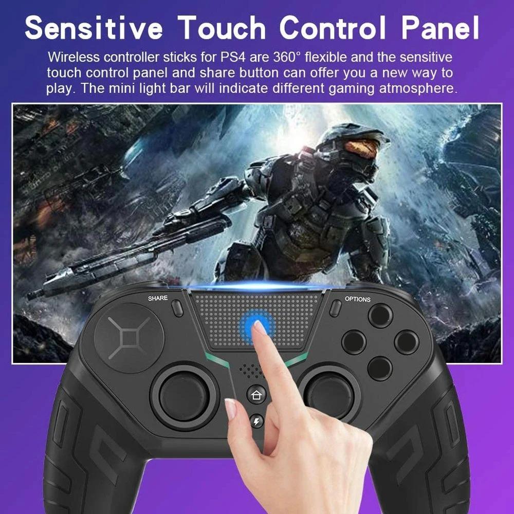 Контроллер для PS4 PS3 PS Playstation 4 3 PC Управление Беспроводной Bluetooth Мобильный Android TV Геймпад Игровой Игровой Пад Джойстик Телефон