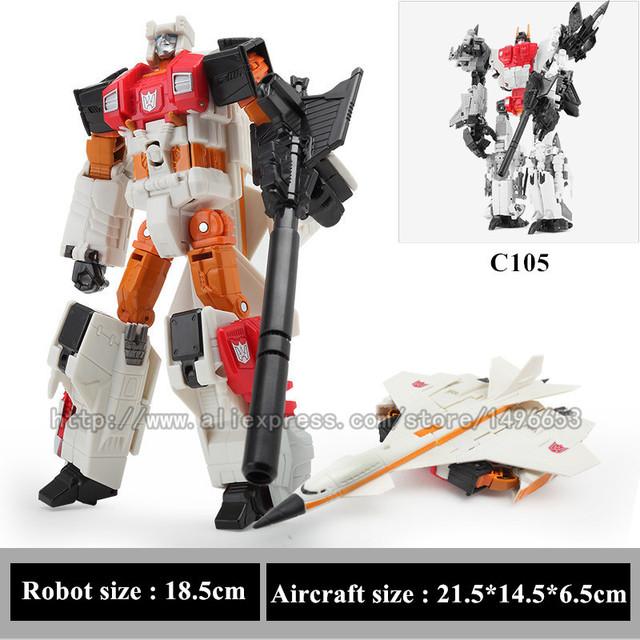 NEW Arrive G1 KO Transformation Toys 5 IN 1 Action Model Timeless Dinosaur Robot Model Kids Children Present Durable