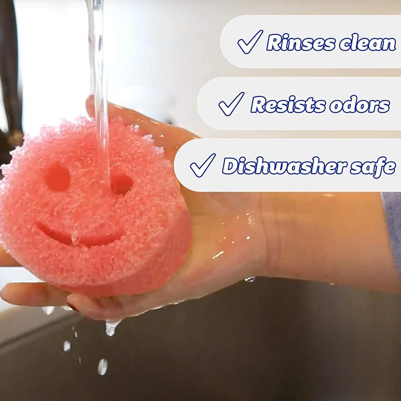 Волшебный набор губок для мытья посуды, бытовой инструмент для чистки ванной комнаты