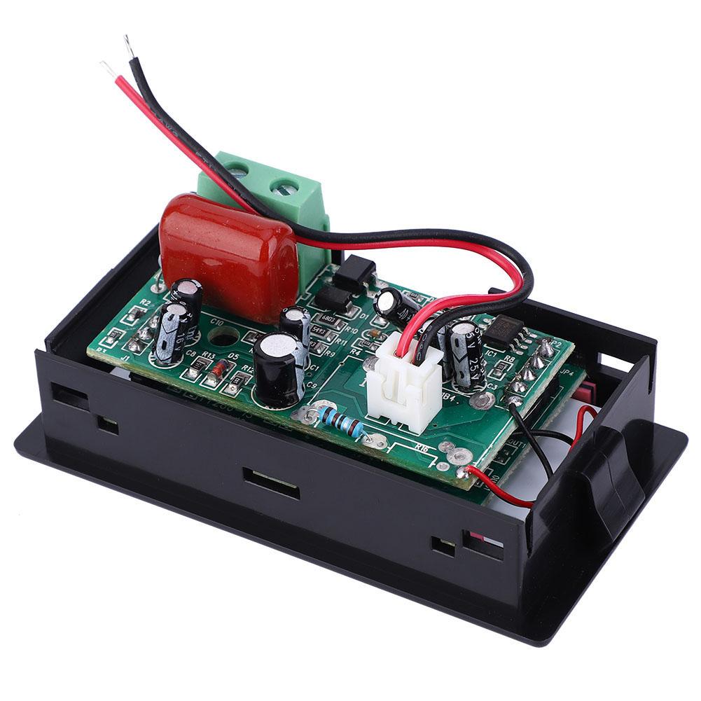 D692042 Двухдисплейный вольтметр амперметр AC80300V 050A 0100A с трансформатором токаЧерный