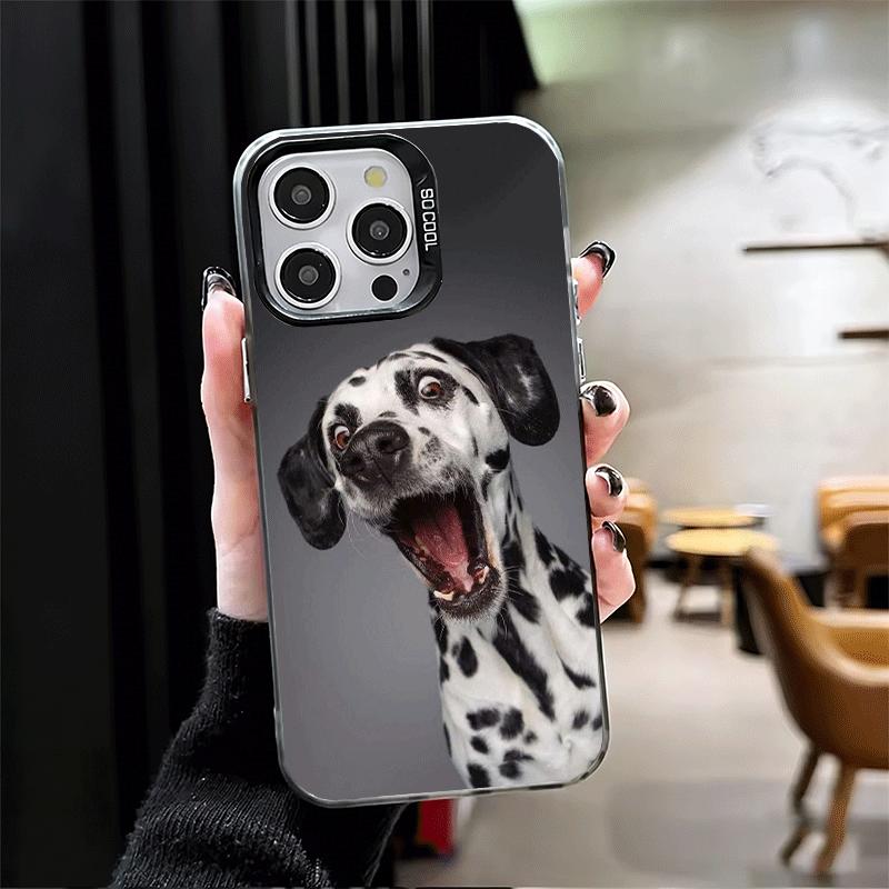 Чехол для телефона Dalmatian Cute Dog, противоударный, для iPhone 17 Air 16 16E 15 Pro Max 14 Plus 13 Mini 12, задняя крышка, защита от падения, Fundas