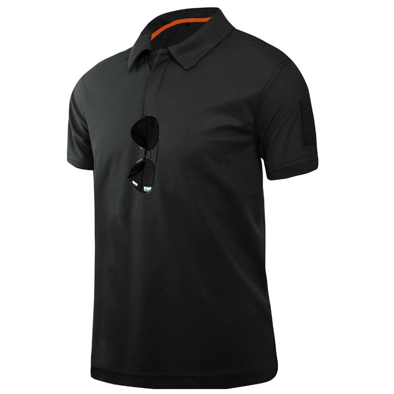 Мужская летняя походная дышащая футболка для кемпинга, пешего туризма, быстросохнущая тактическая боевая футболка, футболки для скалолазания, повседневные рубашки-карго