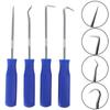 4 шт./компл. крючок для сальника масла универсальный автомобильный разделительный провод мини предохранители ручные инструменты для разборки синяя ручка свободный крючок для сальника масла