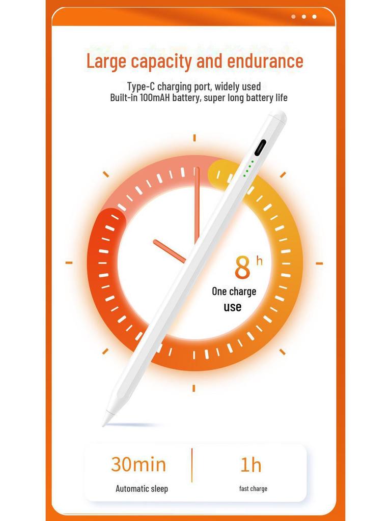 Универсальный емкостный стилус для iPad, Huawei, Xiaomi, Vivo — конструкция Anti-Mistouch