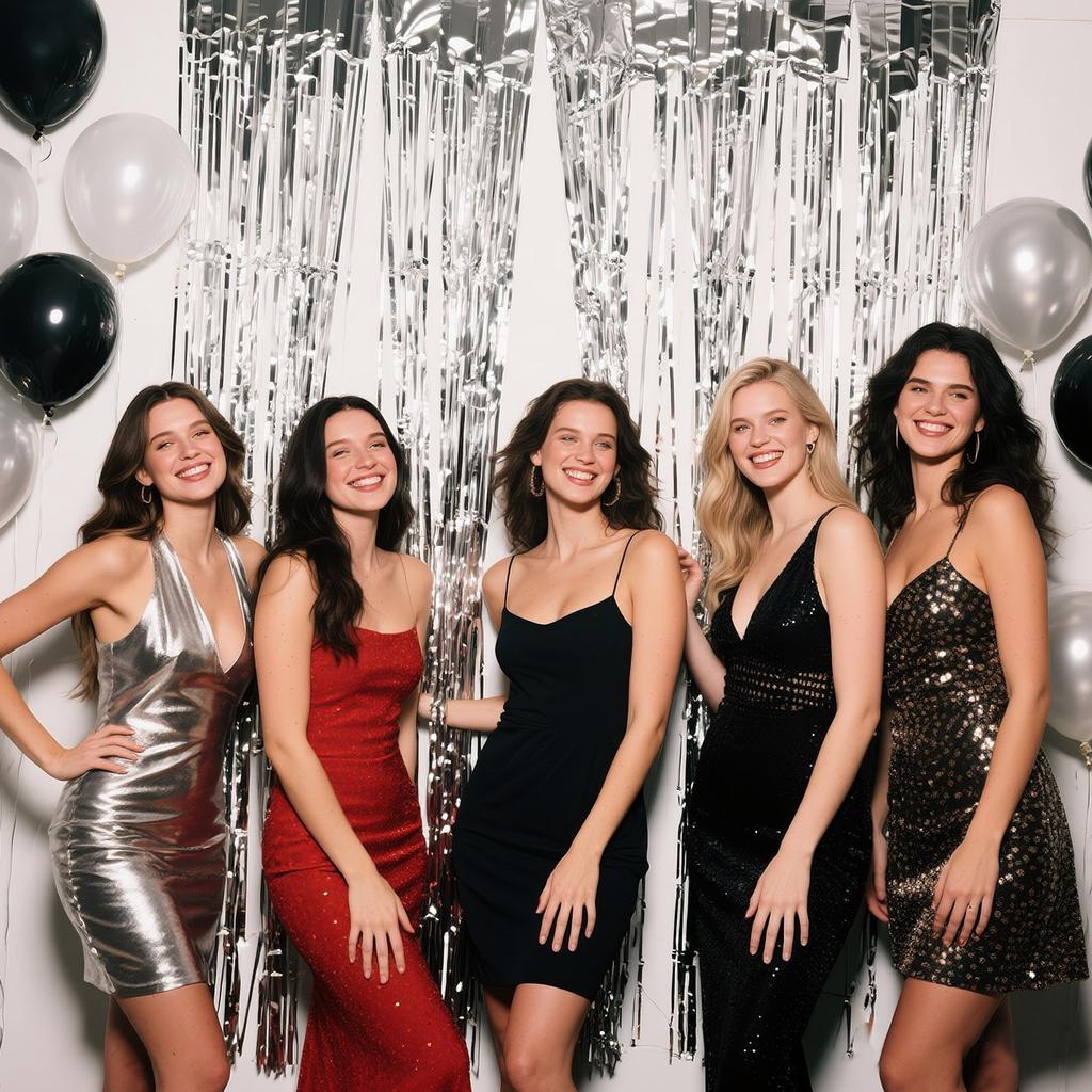 Wedding Rain Silk Curtain Birthday Party Event Background Wall Decoration Thickened Rain Silk Curtain