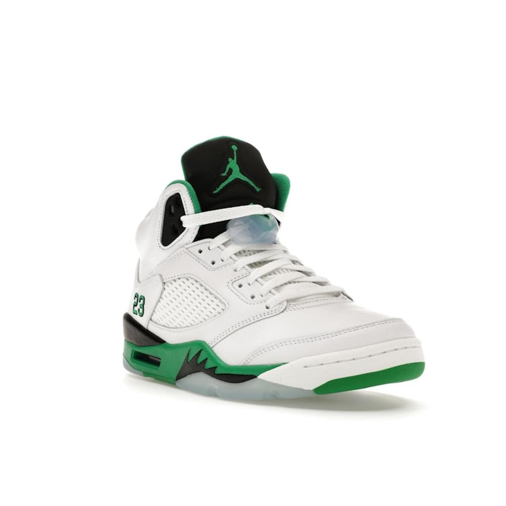 Air Jordan 5 Retro Lucky Green Женские кроссовки Белый Черный Ледяной Синий DD9336-103