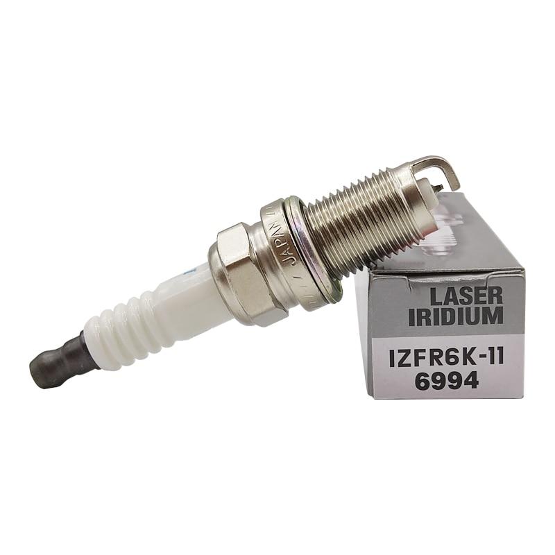 4pcs IZFR6K-11 9807B 5617W Laser Iridium Spark Plug FOR Honda Accord Civic CRV Element Acura RL RSX TL TSX IZFR6K11 6994