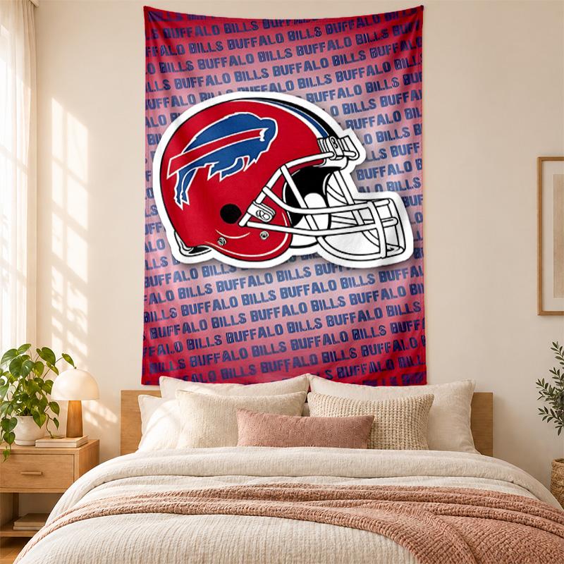 Buffalo Bills Tapestry highquality for decorating living room bedroom dorm walls ideal as bedroom wallart orholiday gift