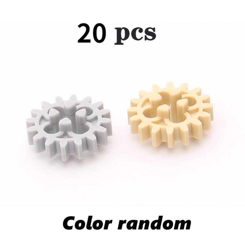 Серия MOC Gear Поворотная платформа с шестернями Зубчатая рейка и шестеренчатый дифференциал Высокотехнологичные детали Строительные блоки из мелких частиц Игрушки