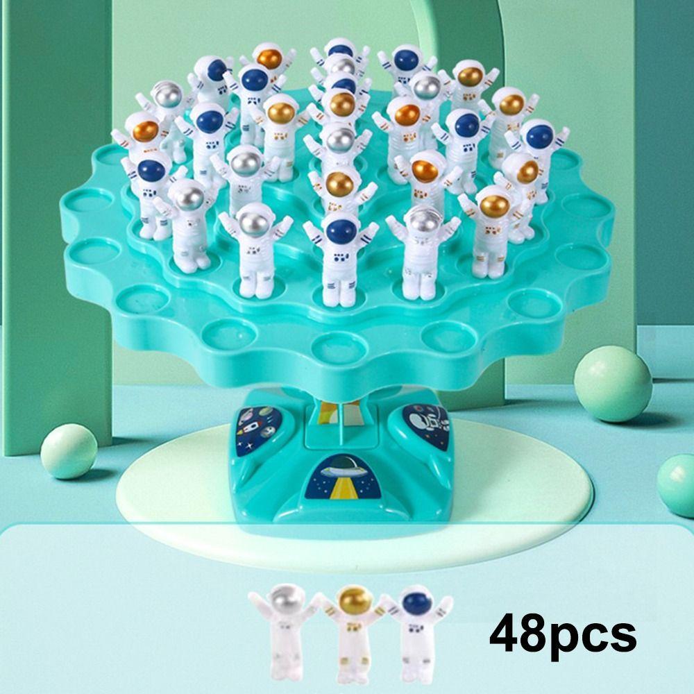 Веселая игрушка-головоломка с балансом дерева, взаимодействие родителей и детей, астронавт, настольная игра для детей