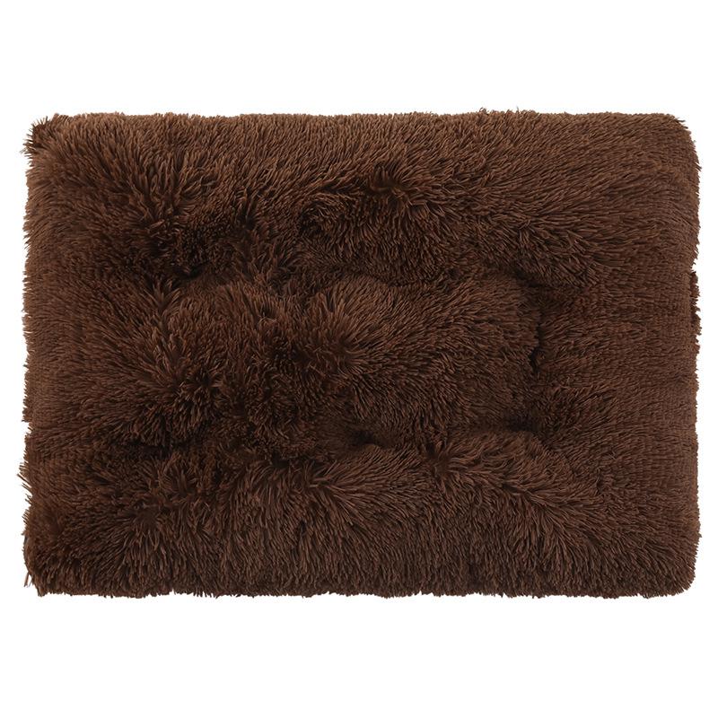 Plush Winter Warm Pet Bed: Cozy Cushion for Dogs & Cats