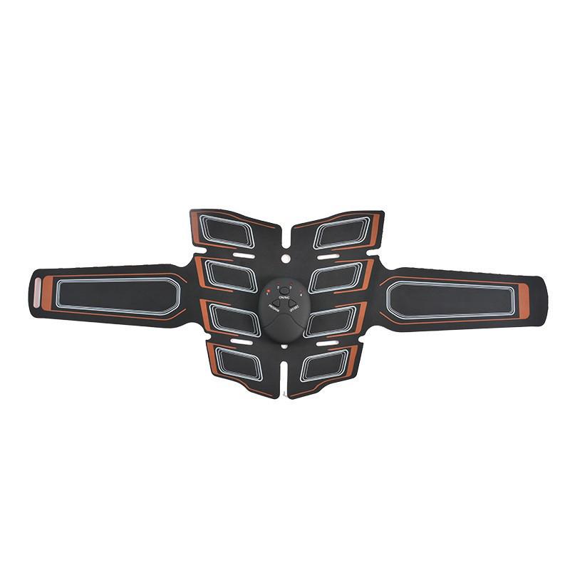 Перезаряжаемый EMS стимулятор мышц пресса с цифровым дисплеем - Умный фитнес-патч для пресса и похудения