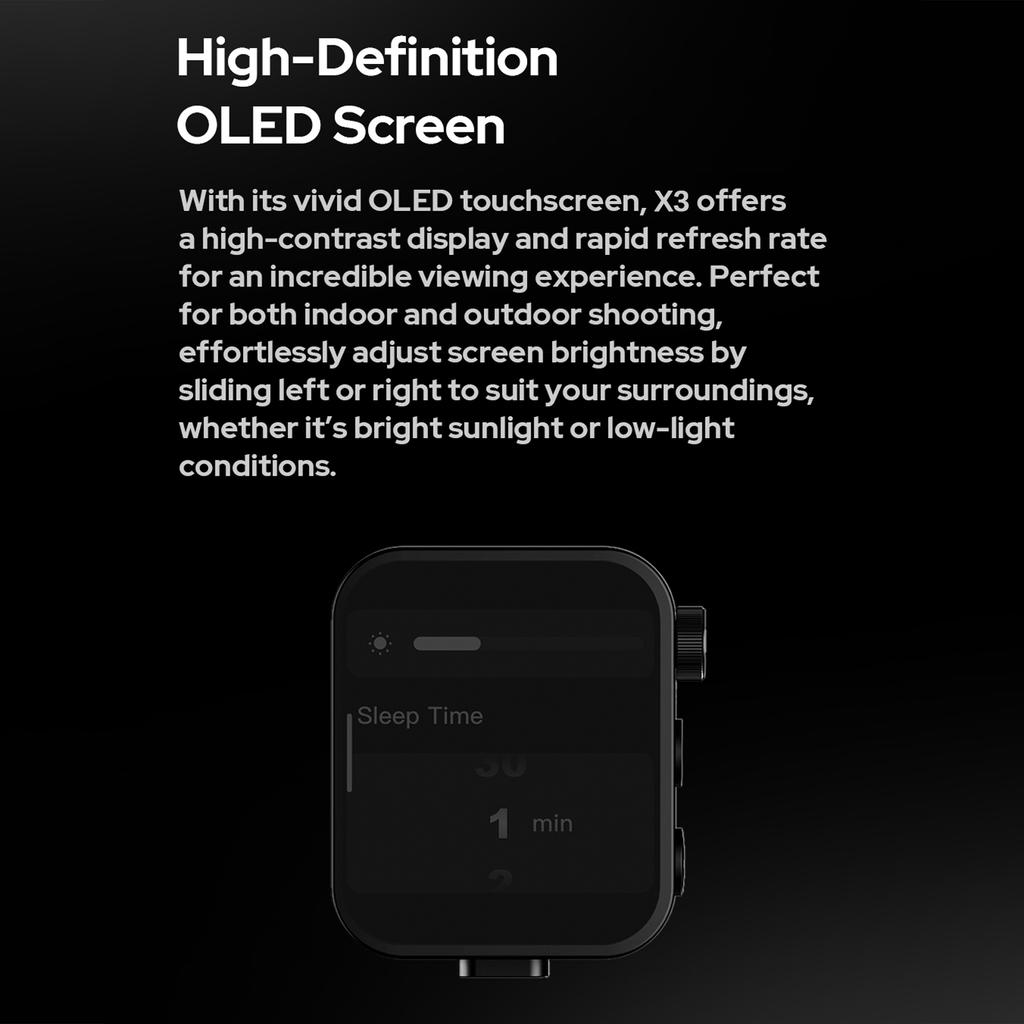 GODOX X3S 2.4G Wireless Flash Trigger Transmitter TTL Autoflash with Large OLED Touchscreen