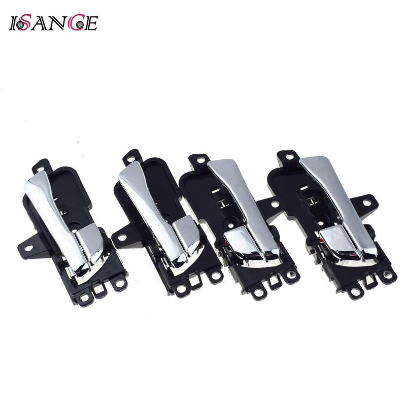 1/2/4 Pcs Interior ide Car Door Handle 826103S000 826203S010 For Hyundai Sonata 2011-2014 Front / Rear Left or Right Chrome