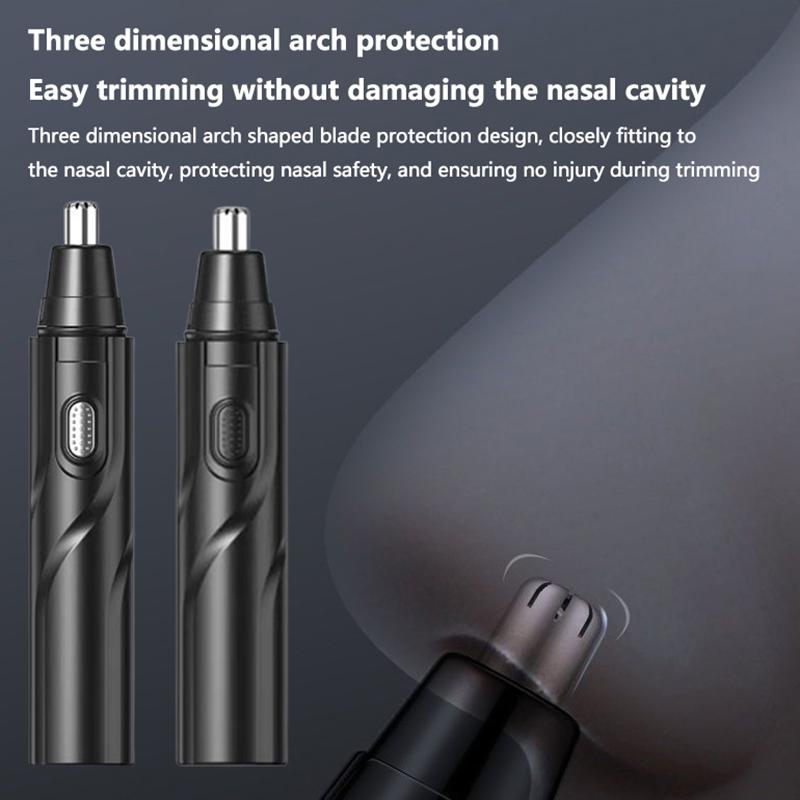 Usb электрический триммер для волос в носу и ушах бритва электрическая бритва триммер для волос в носу ножницы для женщин и мужчин
