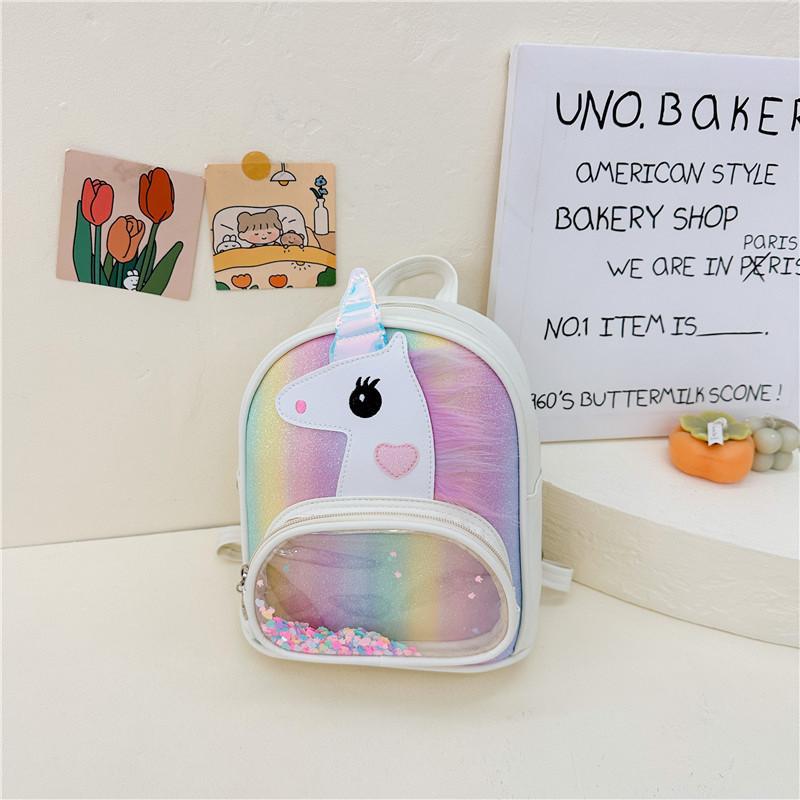Cute Animal Pattern Backpack For Boys And Girls Durable Nylon School Bag