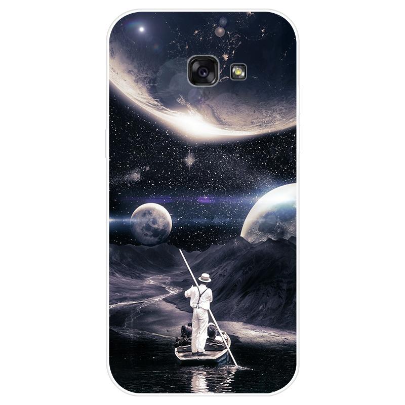 Для Samsung Galaxy A 5 A52017 SM-A520F чехол Мягкая силиконовая задняя крышка модный чехол для телефона с мультяшным рисунком