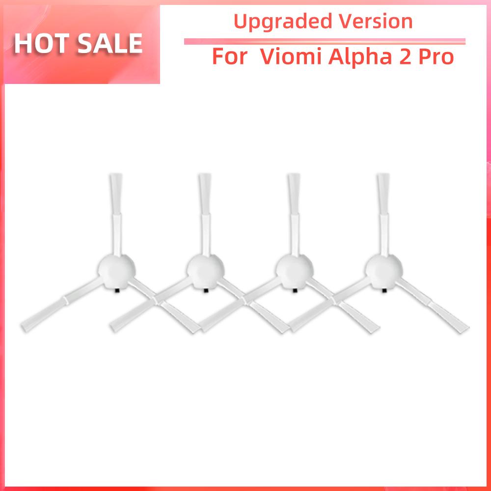 For Viomi Alpha 2 Pro Robot Vacuum Cleaner Replacement Parts Hepa Filter Side Brush Spare Parts Accessories