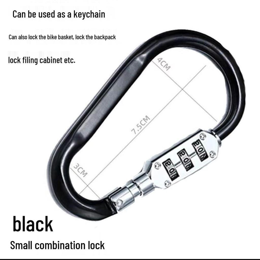 Универсальный электрический замок для шлема с крючком для ключей для безопасности мотоцикла