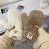 Women Gloves Bear Palm Paw Animals Plushclaw Glove Winter Fluffy Cat Paw Full Finger Gloves Keep Warm Lovely Soft Furry Mittens