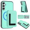 Для Samsung Galaxy M34 F34 M54 F54 M14 A04 A14 A24 A34 A54 A04S A13 A23 A33 A53 A32 A12 M12 F12 4G 5G Чехол-крышка Магнитные держатели Беспроводная зарядка
