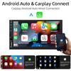 HIPPBQCC 7-дюймовый автомобильный радиоприемник Carplay Android Auto 1 Din мультимедийный проигрыватель HD сенсорный экран FM AUX вход BT Mirror Link универсальный