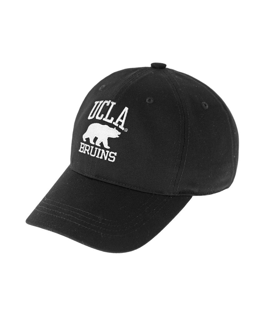 Унисекс бейсболка UCLA Bruins с вышивкой мишки [Черный] (Ucrac21)