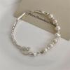 Elegant Pearl Half Bangle Bracelet For Women Beauty Luxury  Jewelry Girl Stylish Simplicity Gift Party