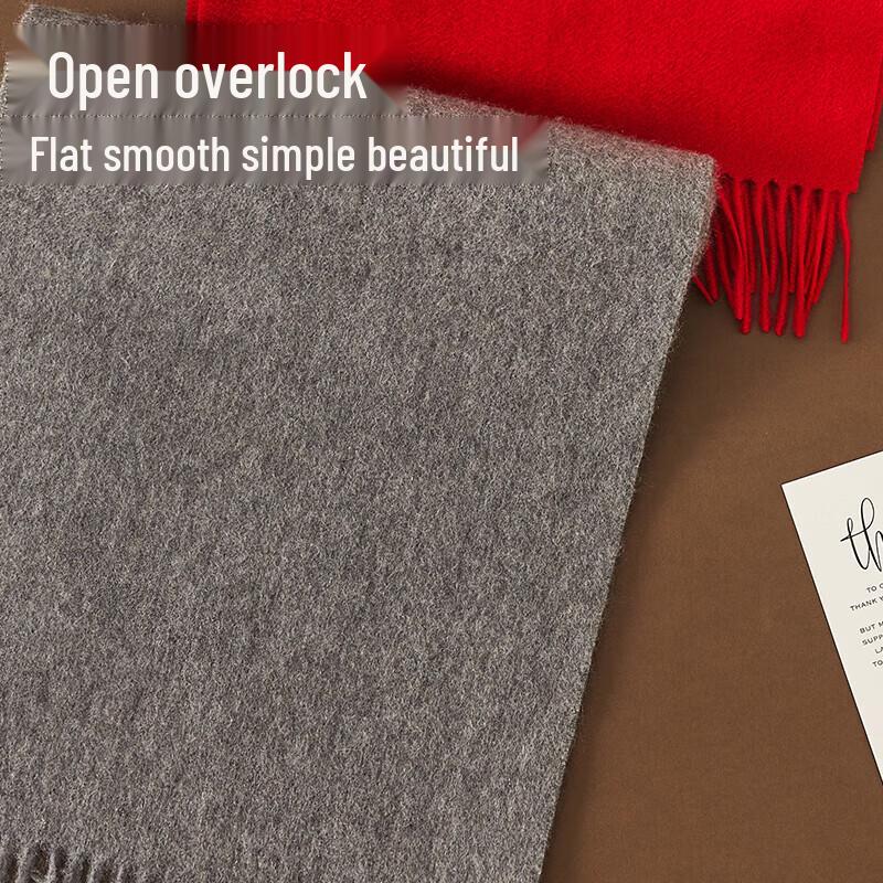 Hengyuanxiang Unisex Pure Cashmere Scarf