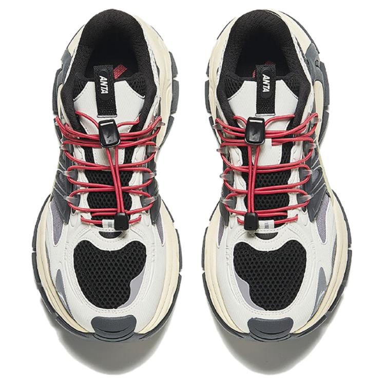 Anta Retro Chunky Men's Casual Shoes Black White Grey 112438898-1