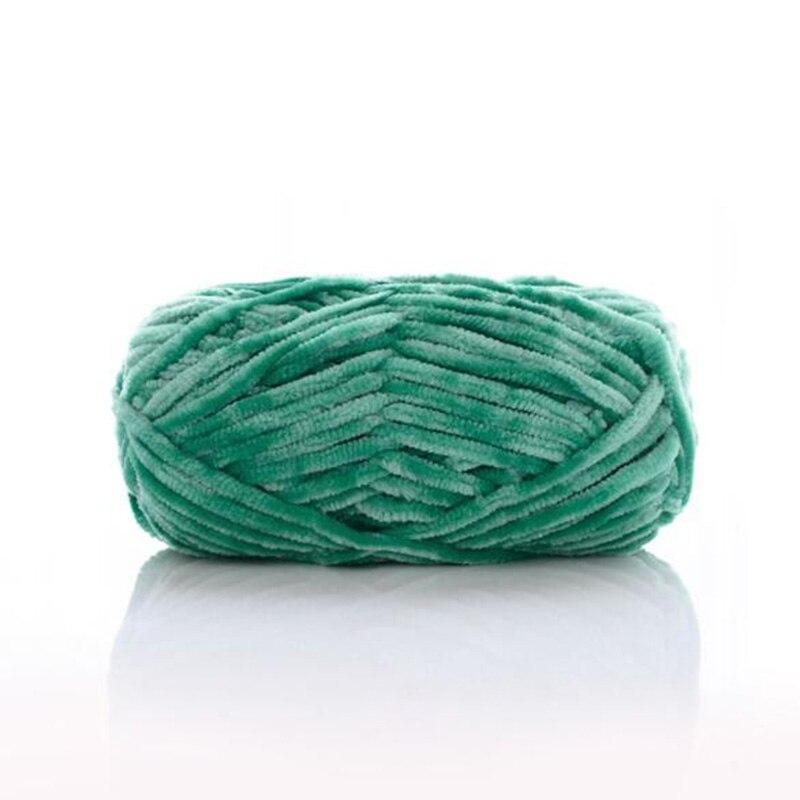 100 г/шар синельная бархатная пряжа, шерстяная толстая теплая пряжа для вязания крючком, хлопковая детская шерсть, свитер ручной вязки «сделай сам», 80 м