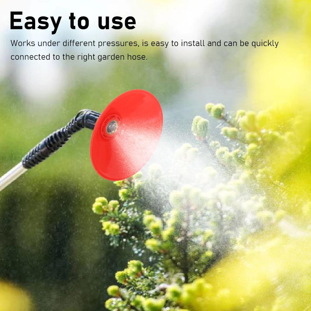 Plastic Copper Mist Spraying Nozzle Round High Pressure Sprayer Nozzle Outdoor Watering