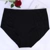 Большие размеры Женское нижнее белье с высокой талией Женские трусы из чистого хлопка 260 фунтов 100% хлопок промежность Женские шорты для подтяжки бедер и живота