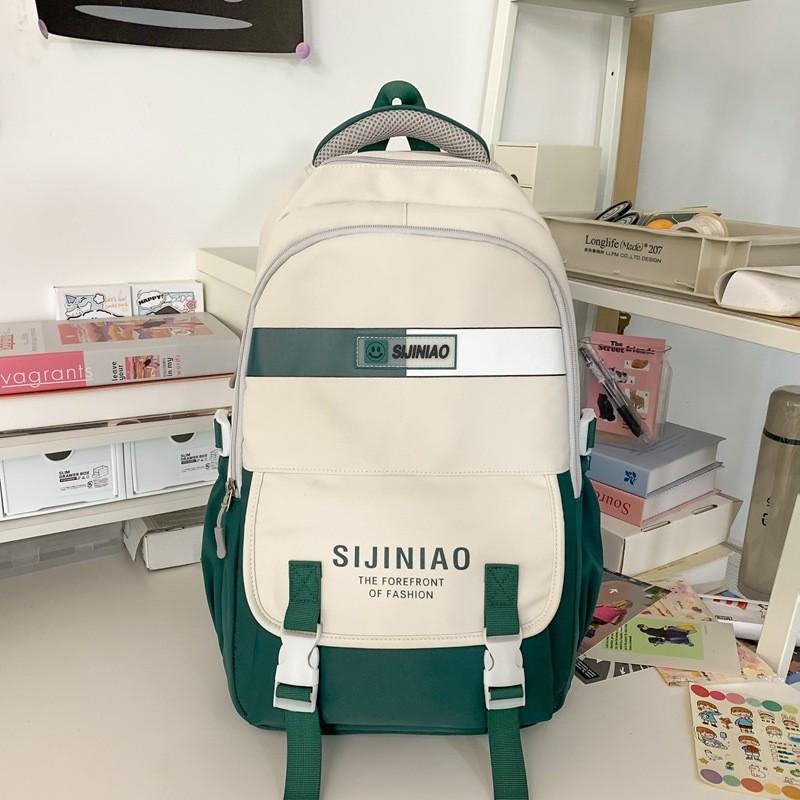 Minimalist Backpack Style Large Capacity Fashion Computer Bag Student Schoolbag