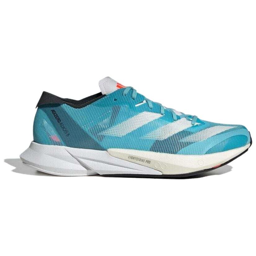 Adidas Adizero Adios 8 Light Aqua женские кроссовки Blue Cloud-White Magic-Grey-Metallic HQ4656
