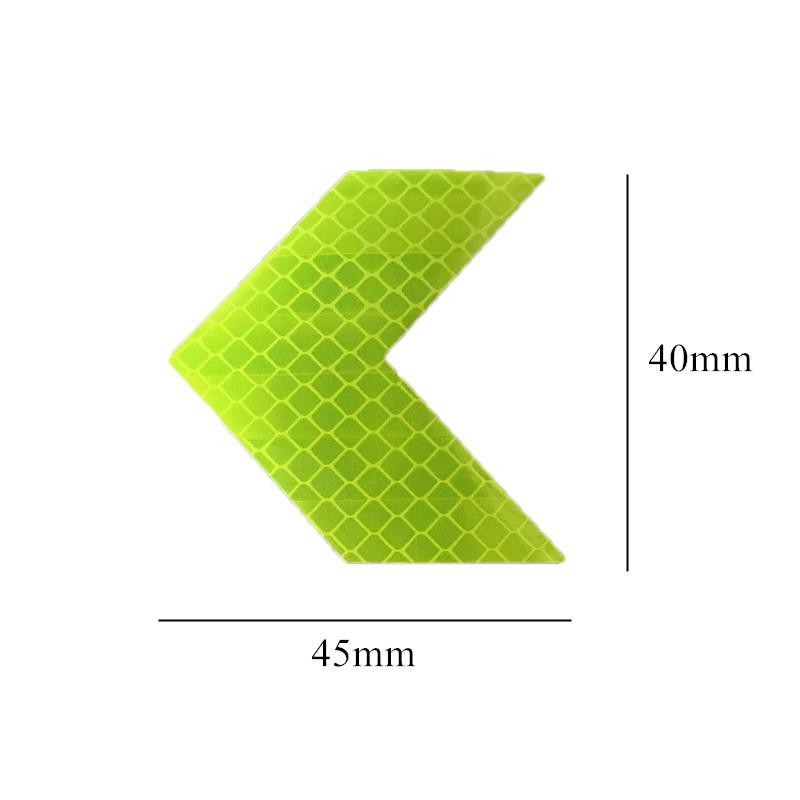 10 шт./компл. светоотражающая наклейка на автомобиль, предупреждающая лента, безопасность для Geely Atlas Pro 208 Gti Kia Stinger Jetta Volkswagen