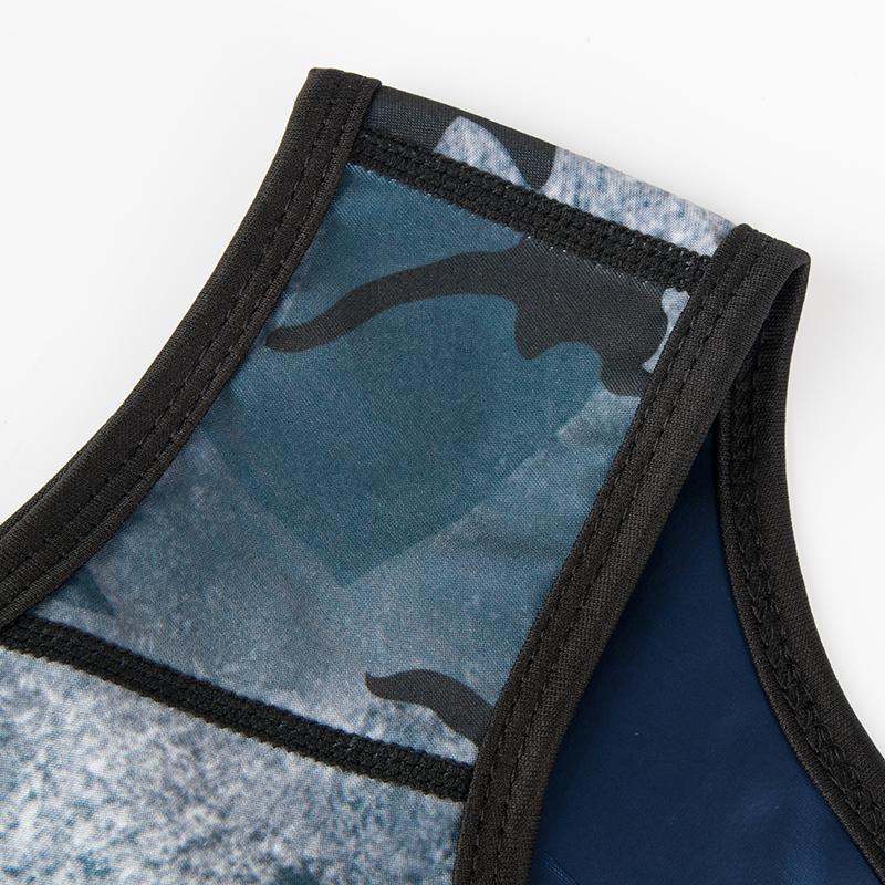 Мужская Корректирующая Рубашка Талия Стажер Сауна Пот Жилет Body Shaper Корсет Для Похудения Майка