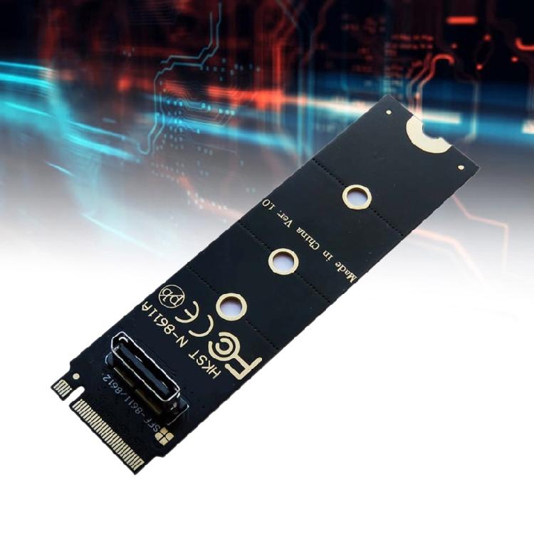 Карта-адаптер M.2-M key PCIe X4 SSD к SFF-8611 для SFF8612 SSD PCIE NGFF