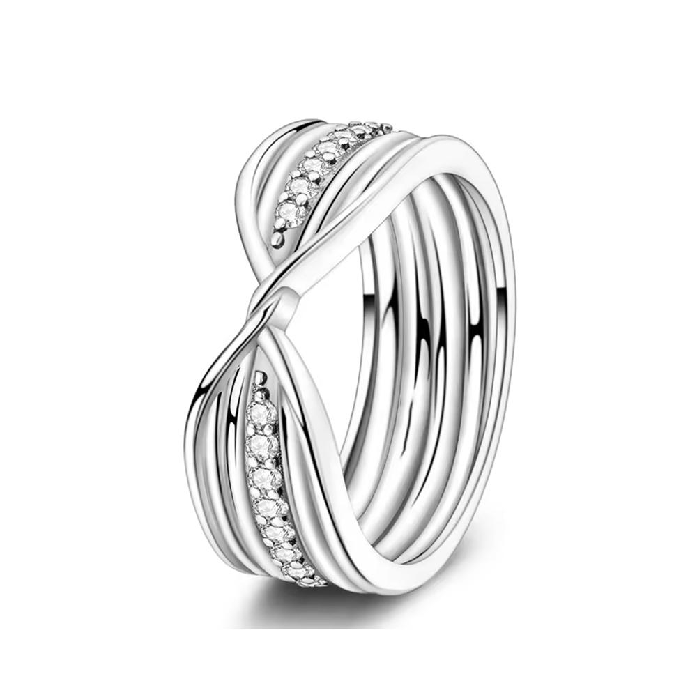 Hot Sale 925 Silver Rings Butterfly Bow Star Moon for Women Mother Original Silver 925 Wedding Valentine's Day Jewelry Trinkets