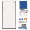 Front Outer Lens Glass Screen Replacement Repair Kit for Samsung Galaxy S10 G973 Series Black