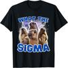 CHzwBEST What The Sigma Мем День сурка Футболка
