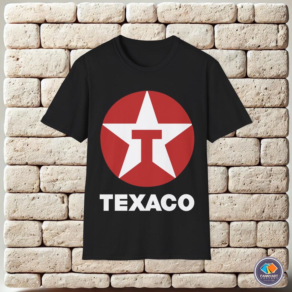 Унисекс Футболка с Логотипом Звезды Texaco