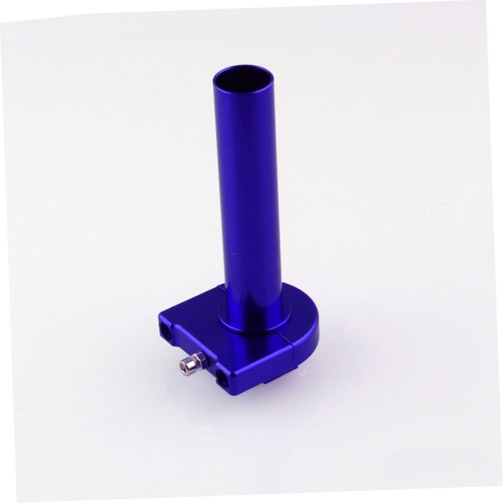 TINEASUR Motorcycle Fix Quick Throttle Grip Motorcycle Hand Grip Handle Throttle Turn Grip Motorcycle Throttle Turn Grip Blue